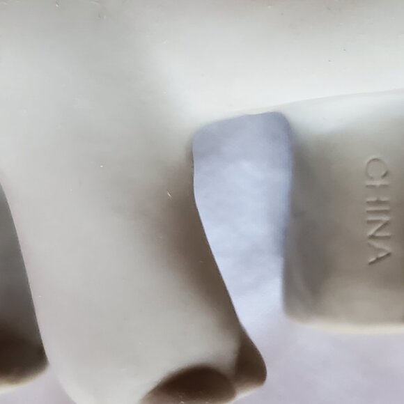 Vintage Infantino Gray & Pink Elephant Rubber Squeak Toy 4” - Picture 5 of 5